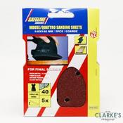 Safeline Mouse Sander Sanding Pads Fine 120 | Pack of 5
