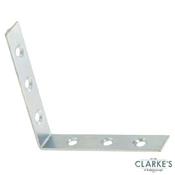 Perry Corner Braces Zinc Plated 100mm Pack of 10
