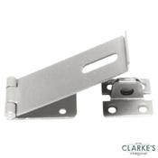 Perry Hasp &amp; Staple Zinc 115mm
