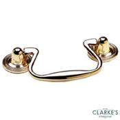 Swan Neck Handle Brass