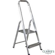 Radius 2 Step Aluminium Step Ladder image