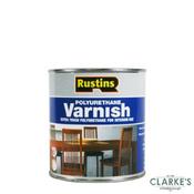 Rustins Polyurethene Varnish Satin Mahogany 250ml