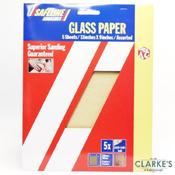 Safeline Glass Paper Sheets Grit Assorted | Pack of 5 image