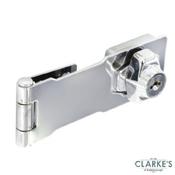 Securit Locking Hasp - Cylinder Action 75mm