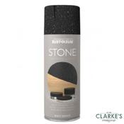 Rust-Oleum Stone Textured Spray Paint Black Granite 400 ml image