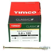 TimCo Classic Wood Screws 5x120mm