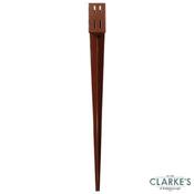 Timco Drive In Fence Post Spike Red | Quick Fix | Red Oxide Coated 100 x 600 mm