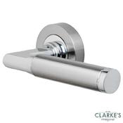 Vision Auriga Lever on Rose Handle Pair Chrome