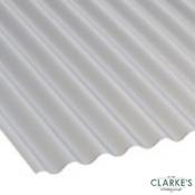 Corrugated sheeting 8ft trans image