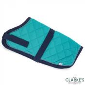 Uber-Active Comfort Quilted Dog Coat Green 35cm
