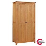 Aintree Oak Double Wardrobe
