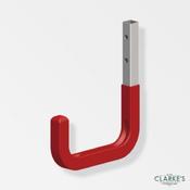 Alfer Galvanised Steel Rubber Covered Wall Hook 150 mm image