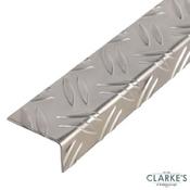 Aluminium Checker Plate Angle 65/35mm