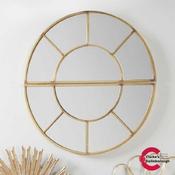 Antique Gold 2 Half Moon Section Mirror image