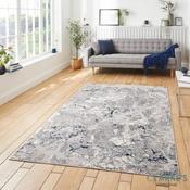 Apollo 2677 Grey/Navy Rug 160 x 220cm