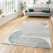 Apollo 2683 Grey/Green Rug 160 x 220cm image