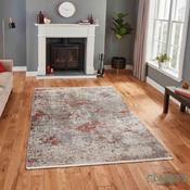 Athena Rug 18597 Grey / Terra 160 x 220cm image