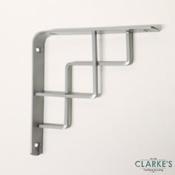 Duraline Step Shelf Bracket Silver 14.5cm image