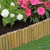 Bamboo Lawn Edging 30cm x 1 Meter