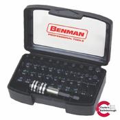 Benman Screwdriver Bit Set 31 Piece