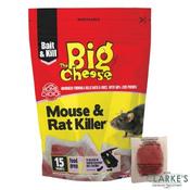 Big Cheese Mouse &amp; Rat Killer 15 Sachets