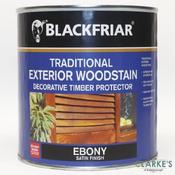 Blackfriar Traditional Exterior Wood Stain Ebony image