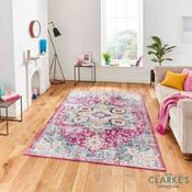 Boston Fuchsia / Blue Rug 160 x 220cm image