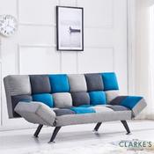 Boston sofa bed teal grey image
