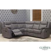 Brooklyn Recliner Corner Sofa Charcoal image