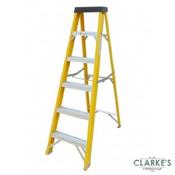 BuildWorx 5 Step Fibreglass Ladder