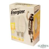 Energizer LED Lamp E14 Candle 2 Pack