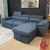 Capri Corner Sofa Bed Navy image