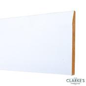 Chamfered 6" Skirting Board Primed White