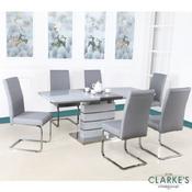 Chantelle Dining Set Grey