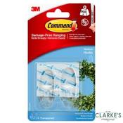 Command 3M Medium Clear Hooks image