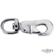 Connex Nickel Snap Hook with Turnable Ring 85 mm