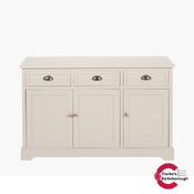 Croft Linen Pine Wood Large Sideboard