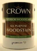 Crown Woodstain Mahogany 5 Litre