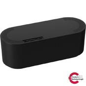 D-Line Cable Tidy Home Box White Black