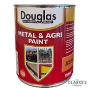 Douglas Metal and Agri Paint JCB Yellow 750ml