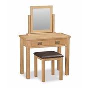 Salisbury Lite Oak Dressing Table Set