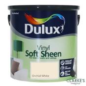 Dulux Vinyl Soft Sheen Paint Orchid White 2.5 Litre
