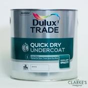 Dulux Trade Quick Dry Undercoat White 2.5 Litre