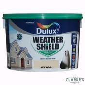Dulux Weather Shield New Wool Paint 10 Litre image
