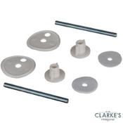 Easi Plumb Fixing Set For Traditional Toilet Seat Hinges image