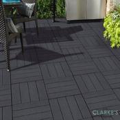 Cosmo Deck Tiles Graphite
