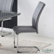 Edel Dining Chair Dark Grey image