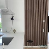 FibroTech Acoustic Wall Panel Grey Oak