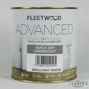 Fleetwood Advanced Quick Dry Undercoat White 1 Litre