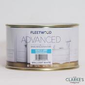 Fleetwood Advanced Quick Dry Eggshell Paint White 500 ml